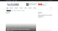 Desktop Screenshot of lanostravoce.info